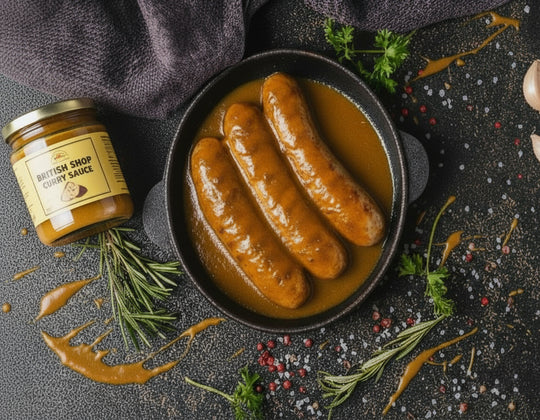 Chip Shop Curry Sausages