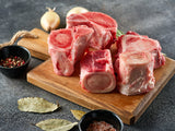 "Premium Beef Marrow Bones: A Culinary and Canine Delight" x 1kg