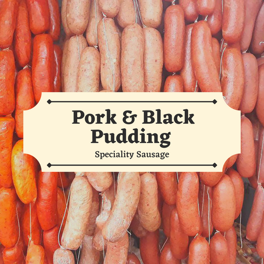Pork & Black Pudding Speciality Sausage