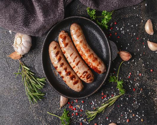 Chip Shop Curry Sausages