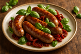 Italian sausage basil and sundried tomato