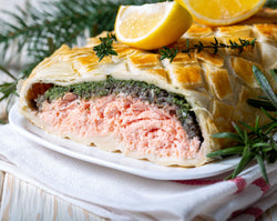 Salmon en croûte