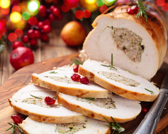 Free-Range De-Boned and Rolled Turkey