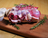 Leg of Lamb Rolled Studded with Rosemary