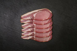Back Bacon (dry cured, smoked)