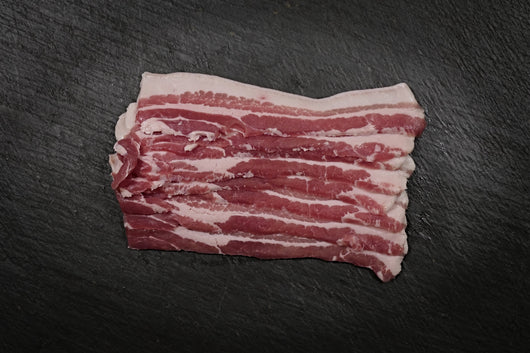 Streaky Bacon (dry cured, unsmoked)